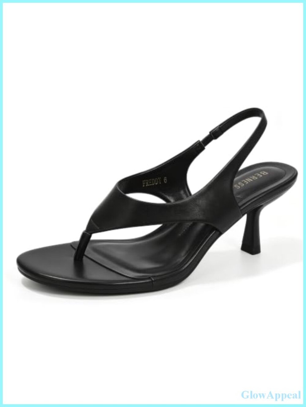 Women's Kitten Heel Slingback Sandals 2 Inch Open Toe Dressy Strappy Heels